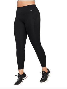 NWT Nike Universa Women's Medium-Support High-Waisted 7/8 Leggings with Pockets